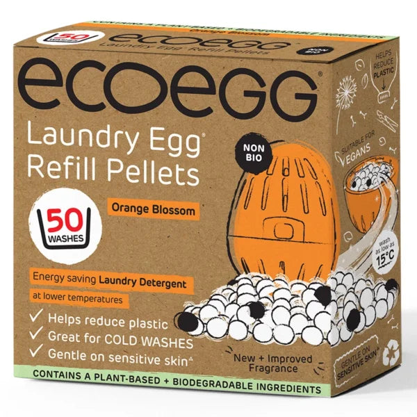 Ecoegg täitegraanulid, apelsiniõie lõhnaga, 50 pesukorda