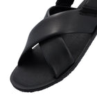 GROUNDIES® Verona 2.0 Black, naiste barefoot sandaalid