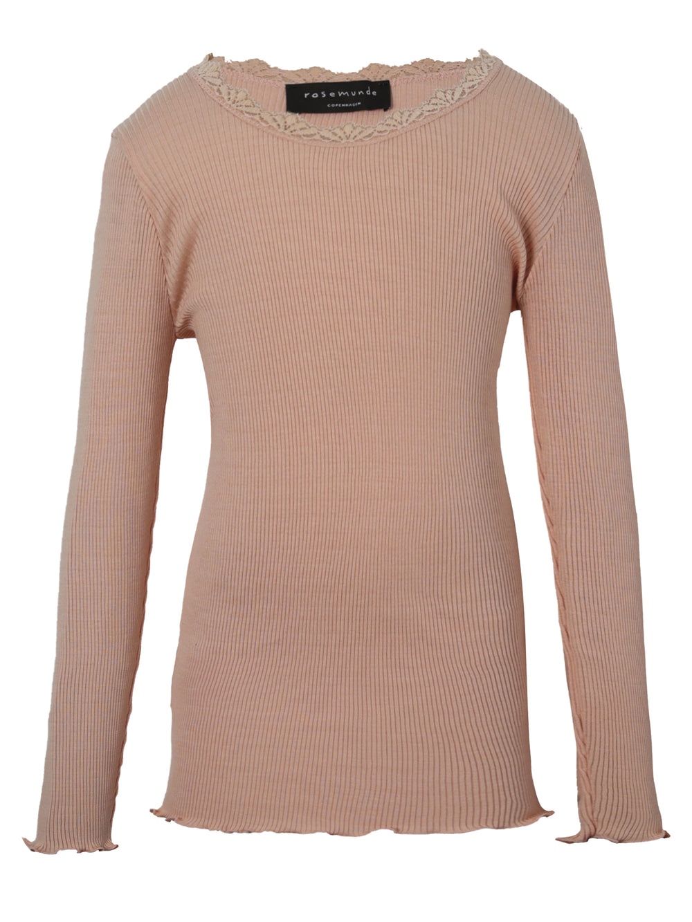 Rosemunde siidist PV pluus lastele, peachy rose