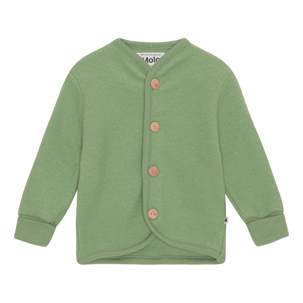 Molo Umber meriinovillane jakk, Moss Green