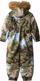 Molo Polaris Fur talvekombe, forest art
