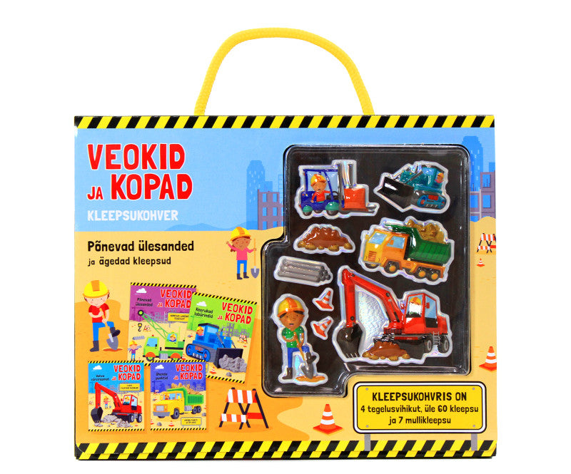 Veokid ja kopad. Kleepsukohver