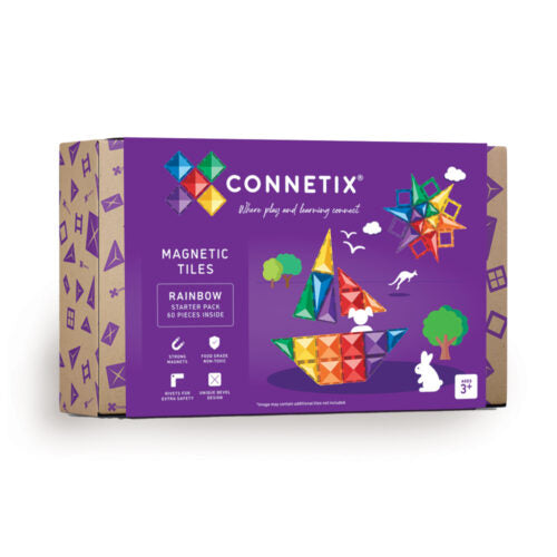 Connetix Rainbow 60tk Starter Pack