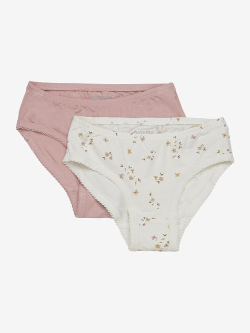 Minymo aluspüksid 2 pakk, misty rose