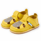 Dodo nahast barefoot-sandaalid, jõehobu/galben