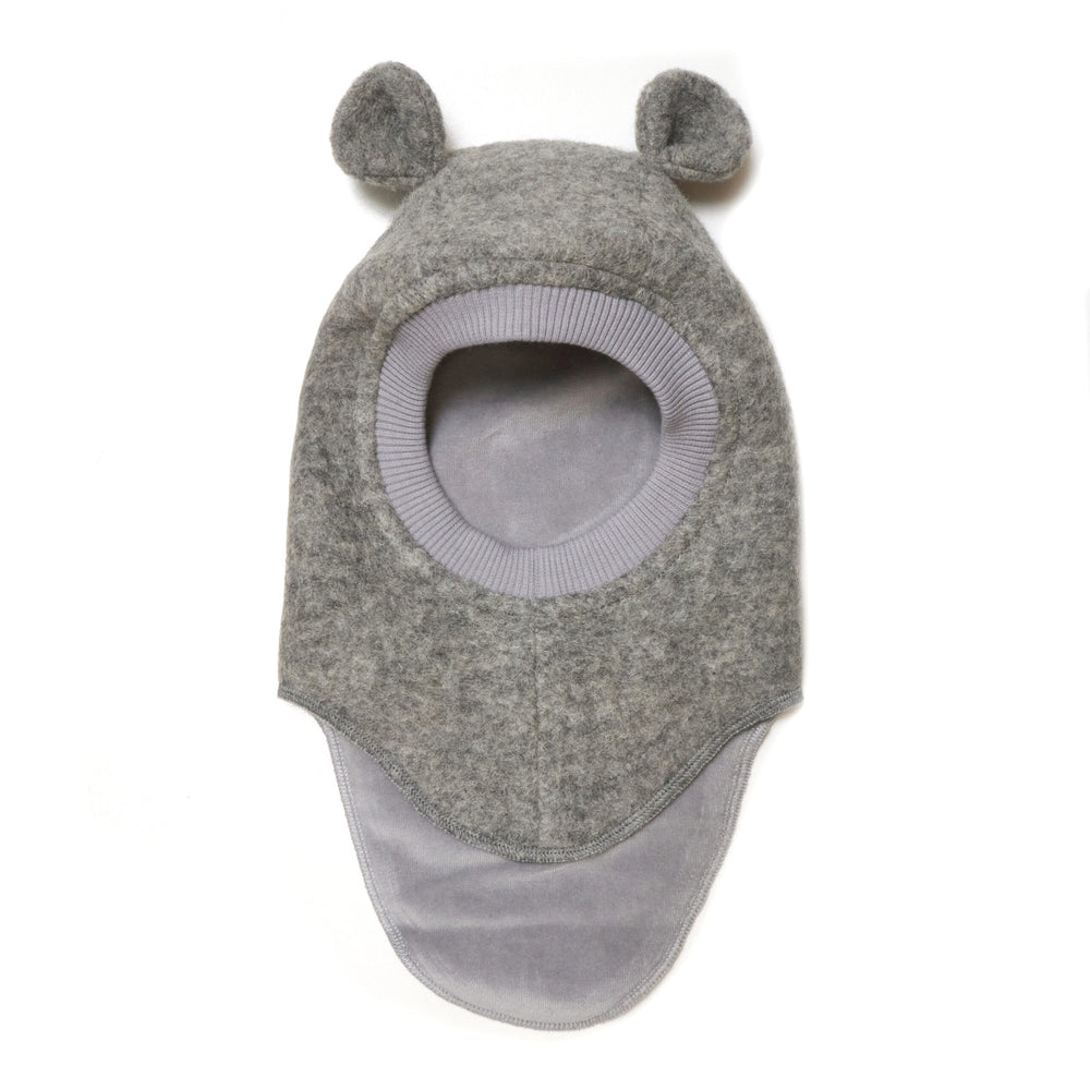 HUTTEliHUT Ears vanutatud villast tuukrimüts, Medium Grey Melange