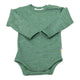Joha Special Edition, meriinovillane pika varrukaga body, green