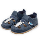 Dodo nahast barefoot-sandaalid, sebra/smokey sky
