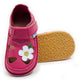 Dodo nahast barefoot-sandaalid, metsik lill/orchid