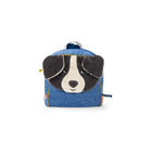 Moulin Roty sinine seljakott koer Puce Puce & Pilou