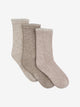 Minymo bambusviskoosi ja villa sokid 3 pakk, burnished lilac
