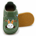 Dodo nahast barefoot-sandaalid, jänku/verde