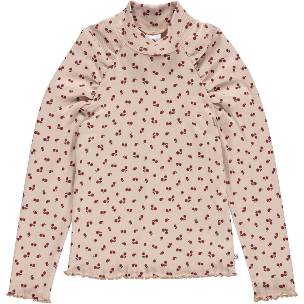 Müsli Berry l/s T, spa rose/fig/berry red
