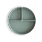 Mushie Silikoonist taldrik iminapaga- Cambridge Blue