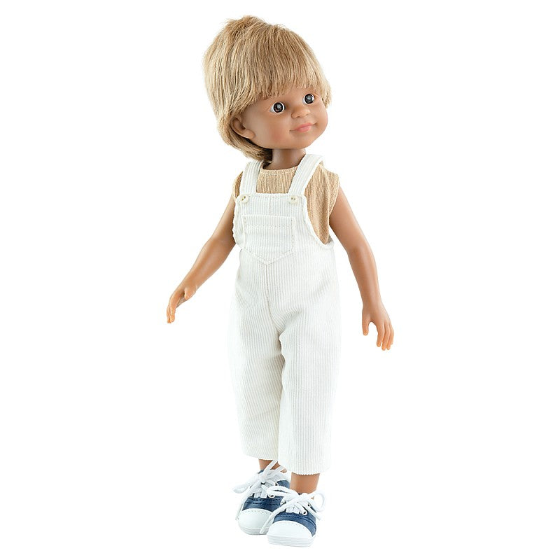 Paola Reina 32cm Las Amigas poiss nukk Martin, valgete tunkedega