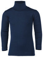 Engeli siidi-meriinovilla polo, navy