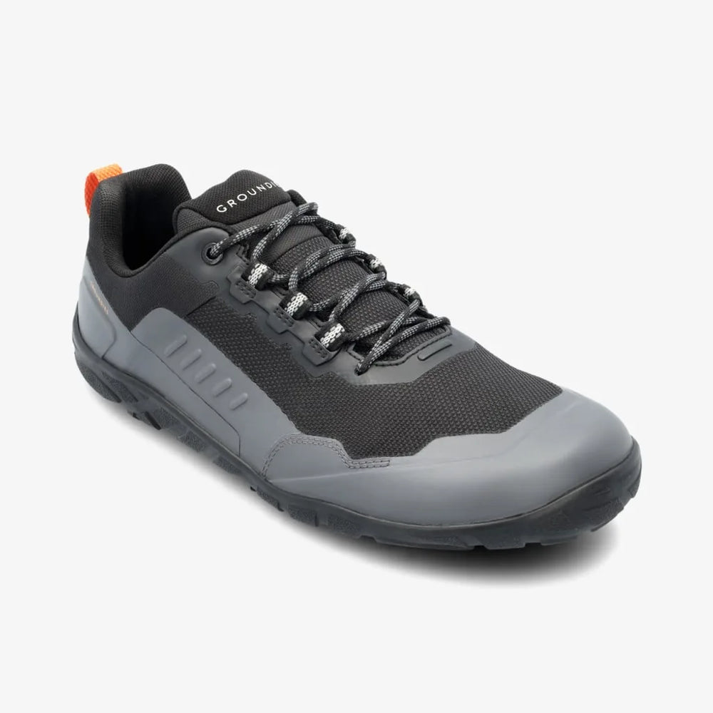 GROUNDIES® All Terrain Low 2.0 Men vegan matkajalatsid, black