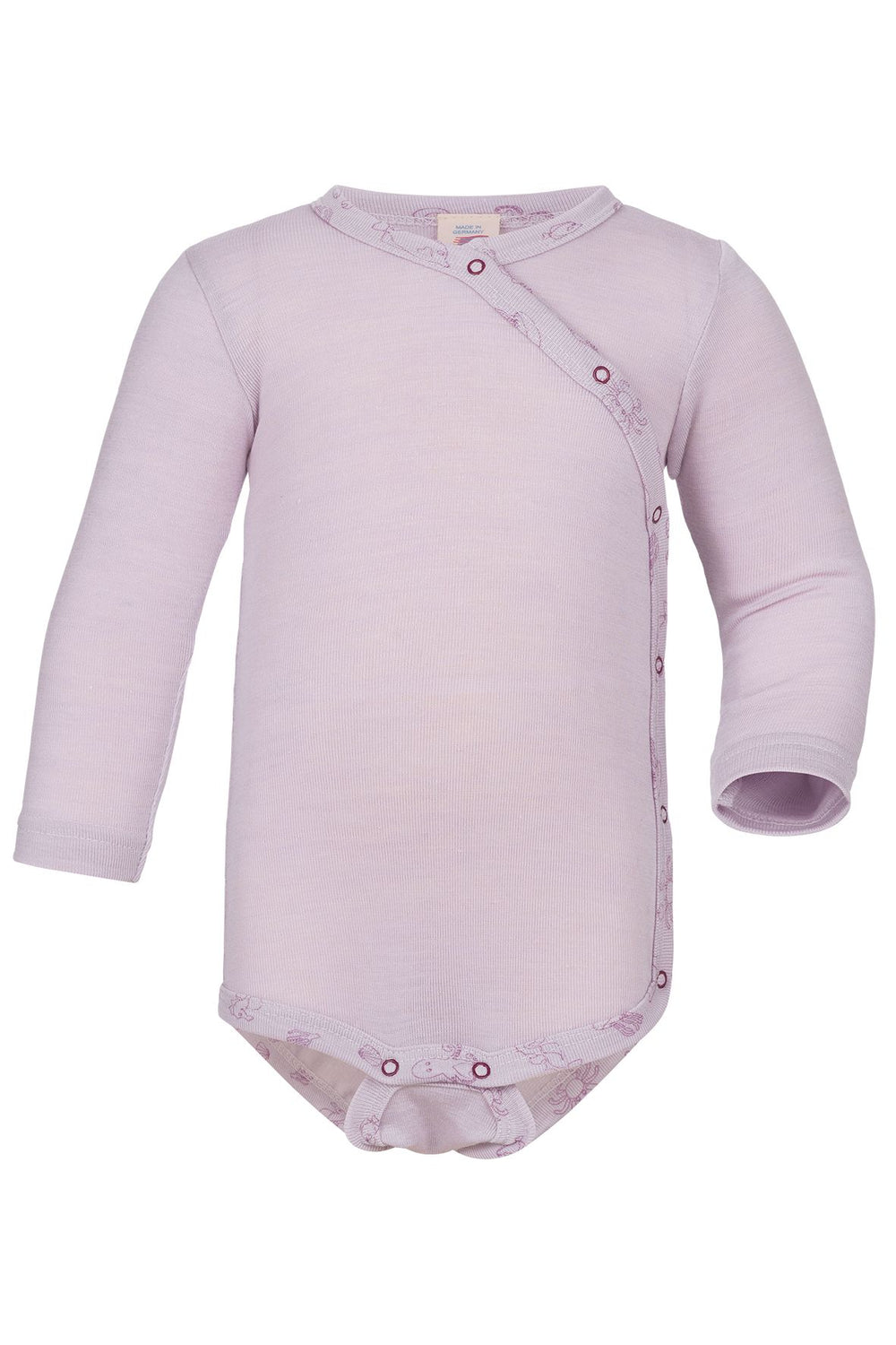 Engeli siidi-meriinovilla hõlmikbody, Magnolia