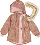 Wheat talveparka, Jacket Mathilde Tech, wood rose flowers
