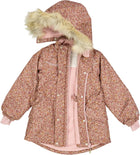 Wheat talveparka, Jacket Mathilde Tech, wood rose flowers