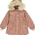 Wheat talveparka, Jacket Mathilde Tech, wood rose flowers