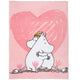 Martinex Muumi fliistekk Kallistus, pink