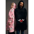 Martinex Muumi täiskasvanute Viima Giant Hoodie, Stinky black