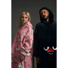 Martinex Muumi täiskasvanute Viima Giant Hoodie, pink