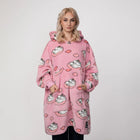 Martinex Muumi täiskasvanute Viima Giant Hoodie, pink