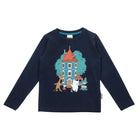 Martinex Moomin Festivity sweatshirt, dark blue