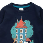 Martinex Moomin Festivity sweatshirt, dark blue