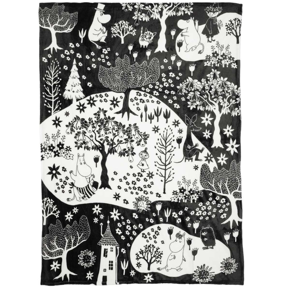 Martinex Muumi Park fliistekk, black