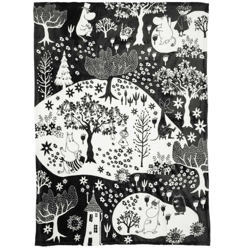 Martinex Muumi Park fliistekk, black
