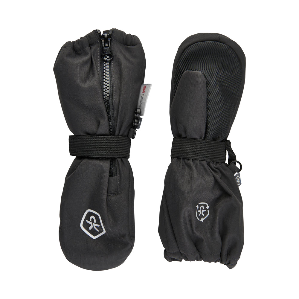 Color Kids sooja Thinsulate voodriga talvekindad, Black- Must