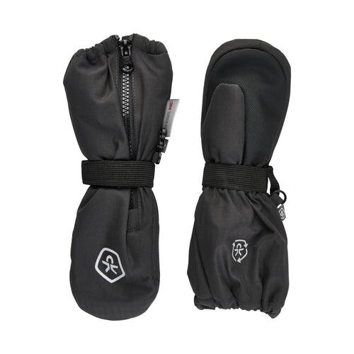 Color Kids sooja Thinsulate voodriga talvekindad, Black- Must