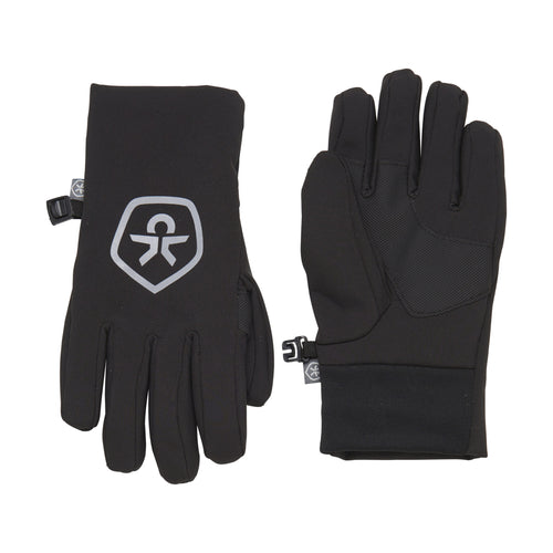 COLOR KIDS softshell sõrmikud, Black