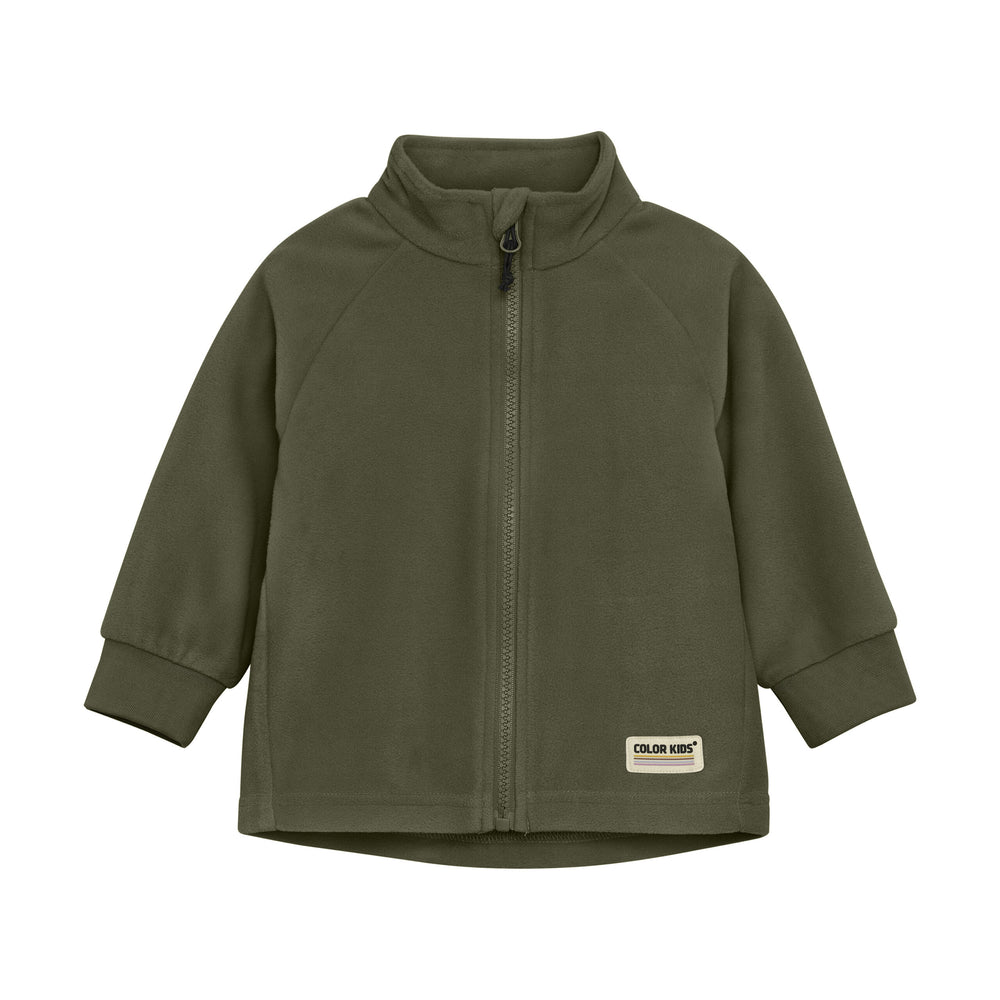 Color Kids fliisjakk, Grape Leaf