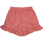 Müsli, Poplin stripe frill shorts, balsam cream/apple red