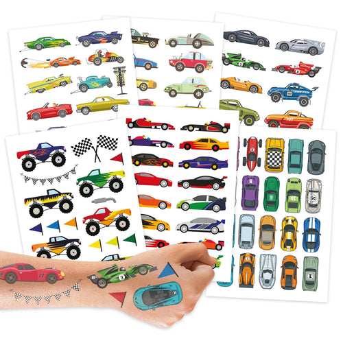 Papierdrachen ajutine tattoo, Cars