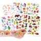 Papierdrachen ajutine metallik tattoo, Watercolor Motifs Girls