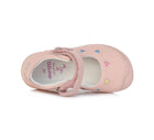 D.D.Step nahast kingad, baby pink/värvilised südamed 073