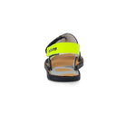 D.D.Step nahast lahtised sandaalid, royal blue+neoon