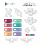 Connetix Pastel Ball Run Expansion Pack, 80 osa