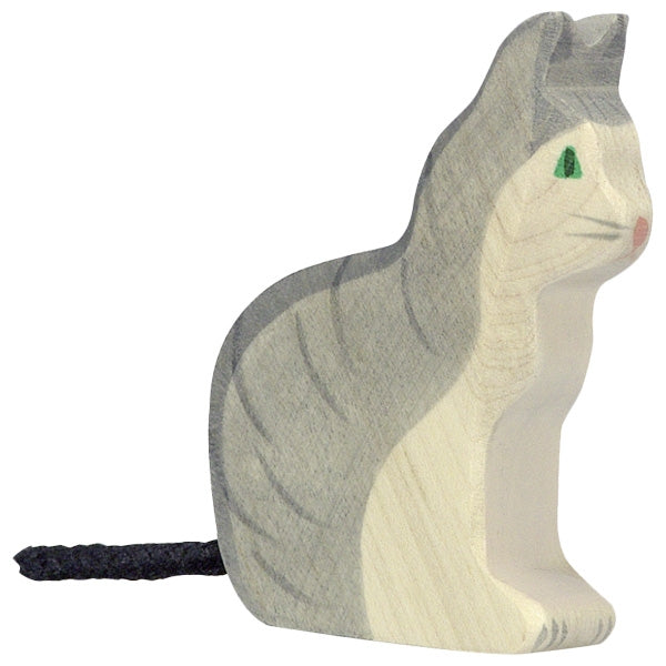 Holztiger, puidust Kass