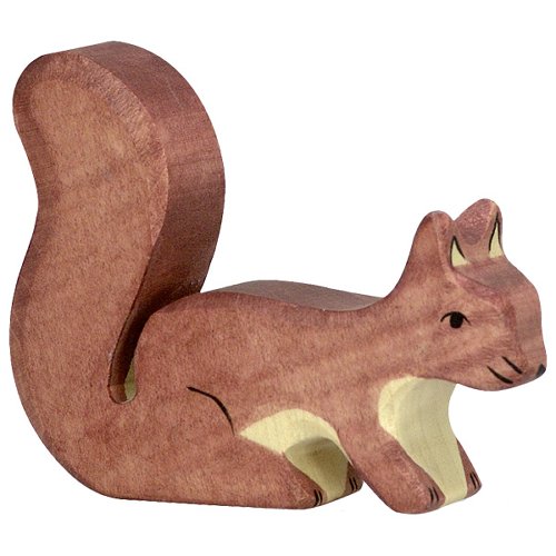 Holztiger, puidust seisev orav