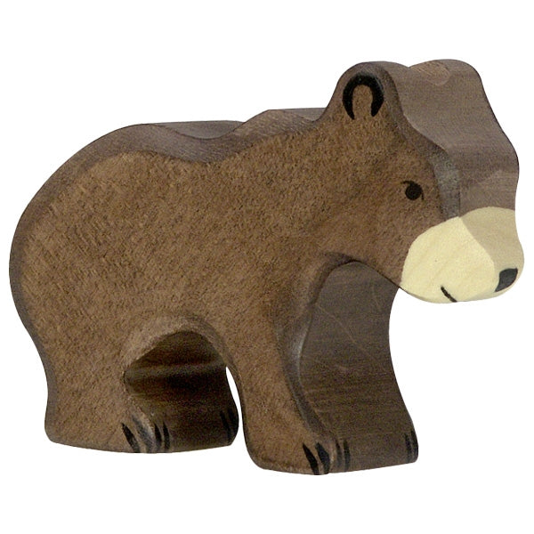 Holztiger, puidust väike Pruunkaru