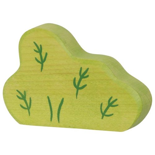 Holztiger, puidust põõsas