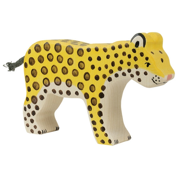 Holztiger, puidust Leopard