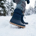 Rayve Snowstorm laste barefoot-talvesaapad, Dark Blue