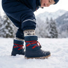 Rayve Frost Hopper laste barefoot-talvesaapad, Dark Blue